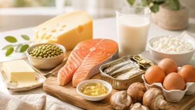 علائم کمبود ویتامین D و بهترین منابع غذایی برای جبران آن