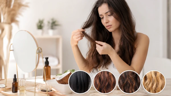تشخیص نوع مو؛ راهنمای کامل شناخت موهای چرب، خشک، معمولی و مختلط